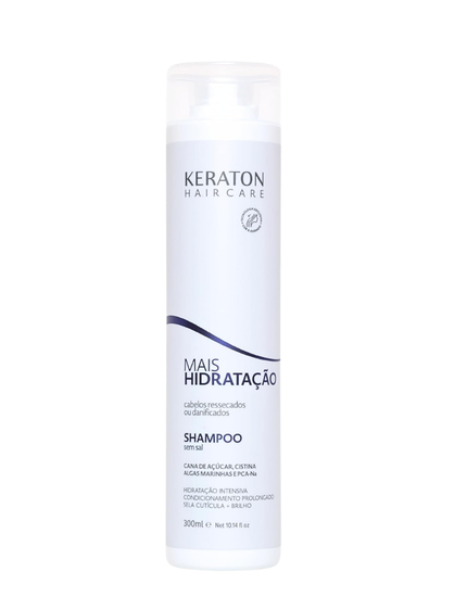 Keraton Hair Care Shampoo Mais Hidratação 300ml