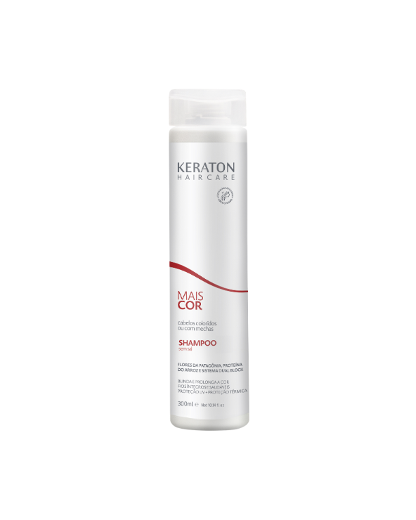 Keraton Hair Care Shampoo Mais Cor 300ml