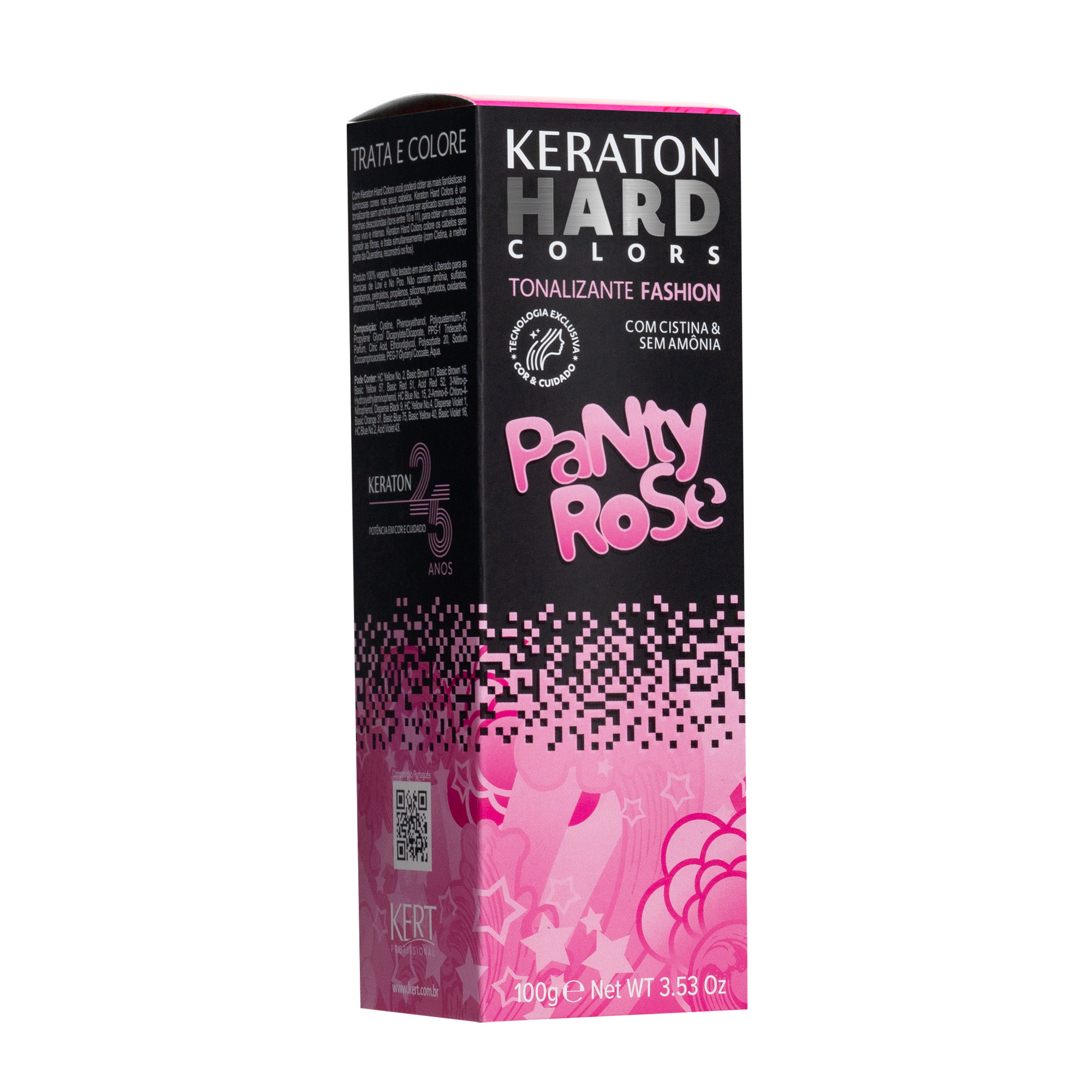 Keraton Tonalizante Hard Colors 100G - Panty Rose