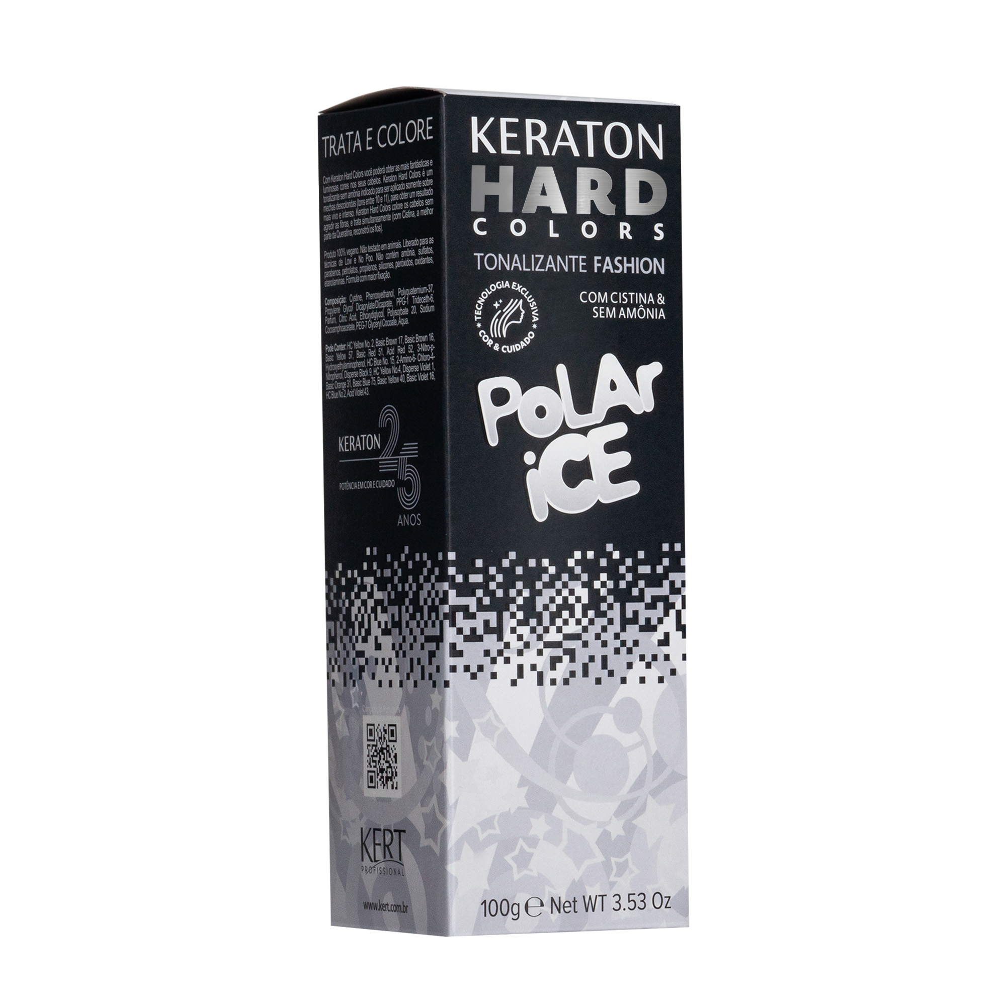 Keraton Tonalizante Hard Colors 100G - Polar Ice