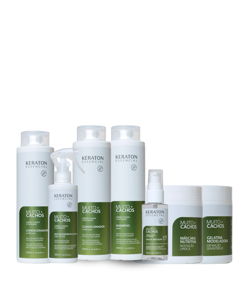 Kit Keraton Muito Mais Cachos 500ml