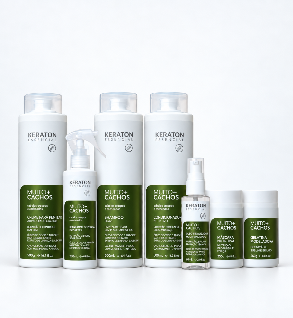 Kit Keraton Muito Mais Cachos 500ml