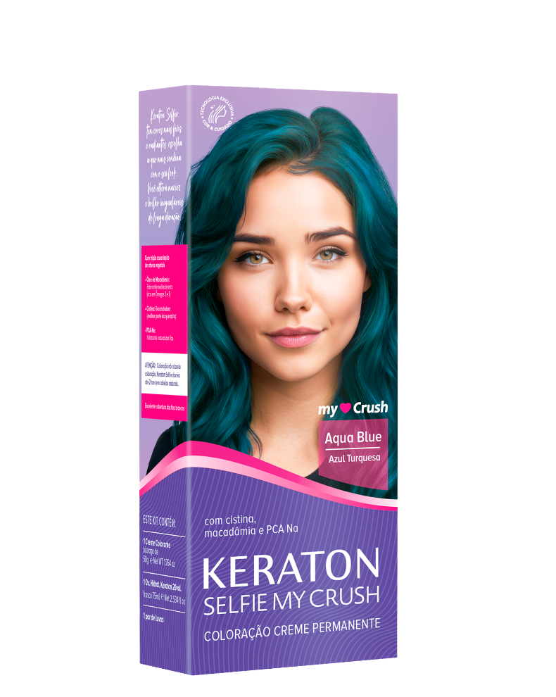 Keraton Selfie My Crush - Aqua Blue