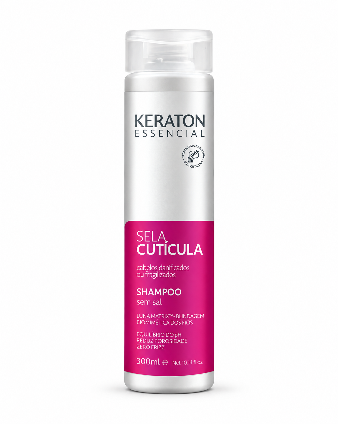 Keraton Shampoo Sela Cutícula 300ml